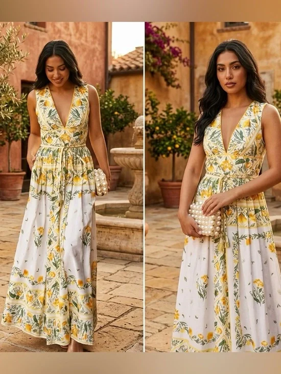 Antonio Melani × Style by Simkins Hannah Poplin V-Neck Sleevelesss 8
NWT $229 - Picture 1 of 7